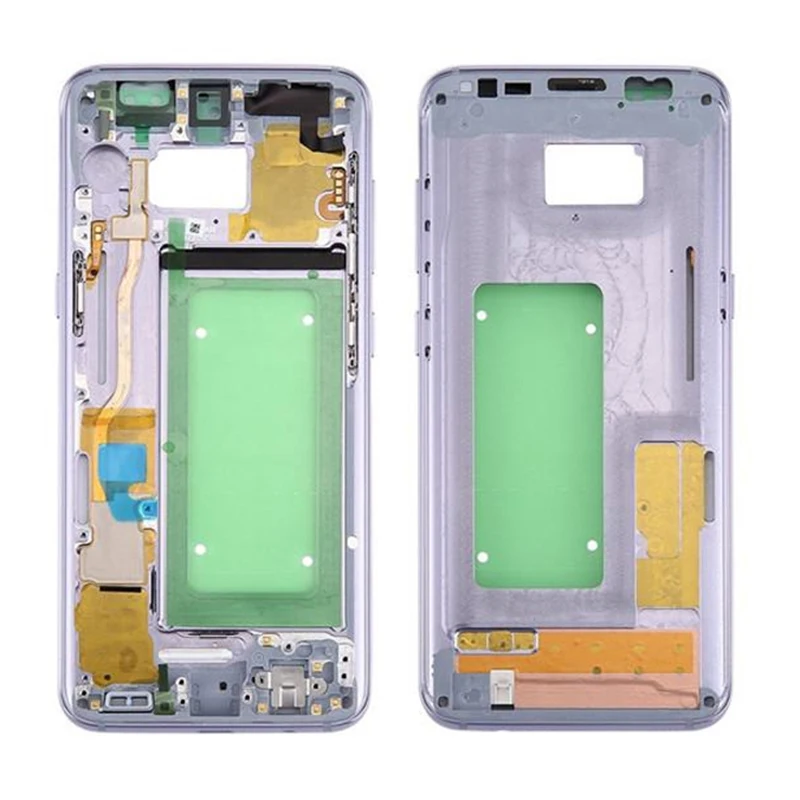 10 шт. средняя рамка для Samsung Galaxy S8 G950 + PLUS Корпус с металлической рамой запасные