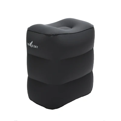 3 layer cushion grey Новейшая Экологичная легкая подушка для путешествий из ТПУ, надувная подушка для самолета, портативная подушка для путешествий, аксессуары для путешествий - Цвет: 3 layer cushion grey