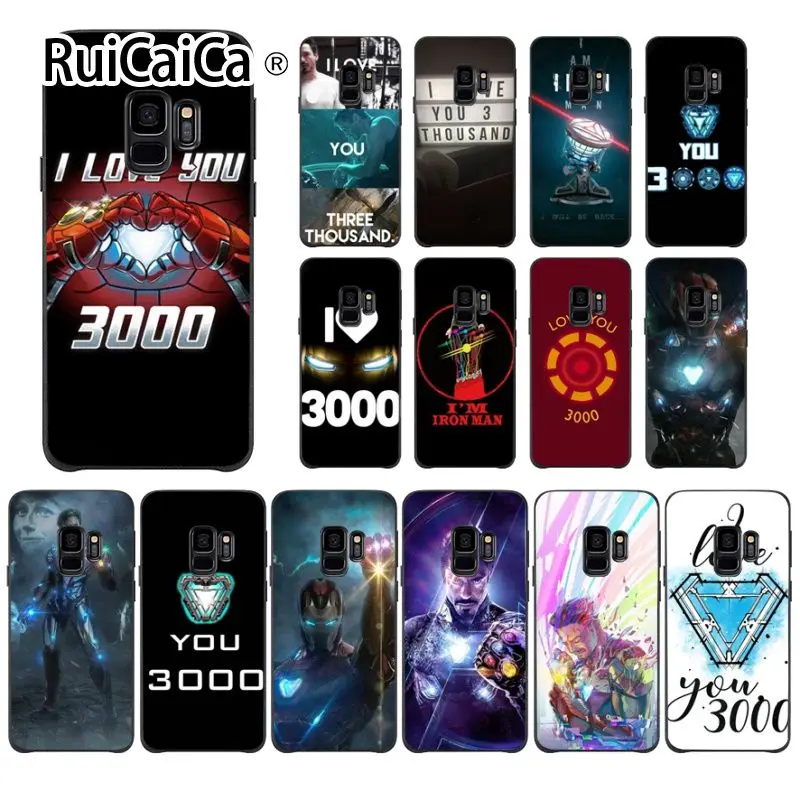 Ruicaica Железный человек любит вас 3000 Специальное предложение Роскошный чехол для