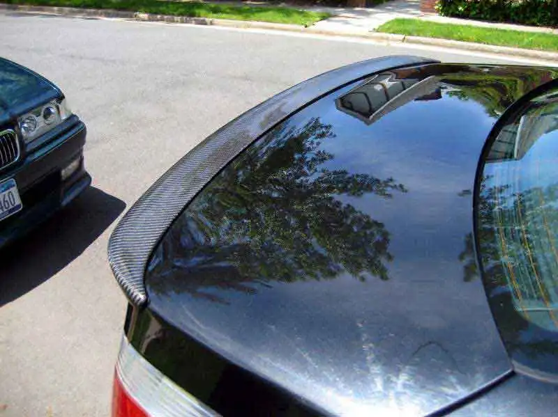 ACS настоящий спойлер заднего багажника из углеродного волокна подходит для BMW E60