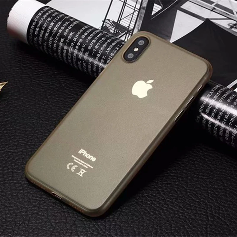 Прозрачный чехол-накладка для iphone XS XR MAX X Ultra Slim Жесткий Чехол 5 6 6s 7 8 plus | Мобильные