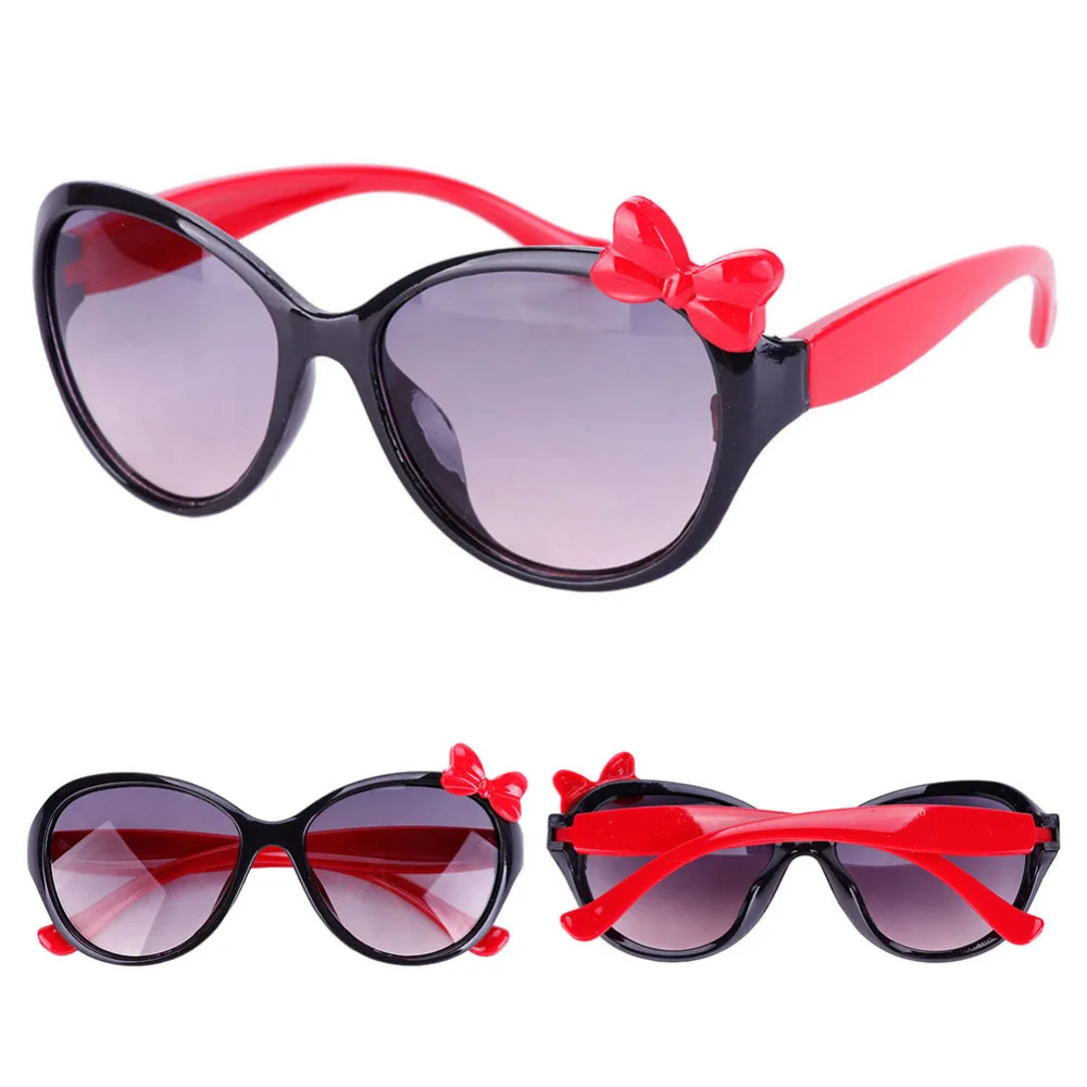 HitTime дети модные солнцезащитные очки принцессы милый ребенок Hello оптом высокое