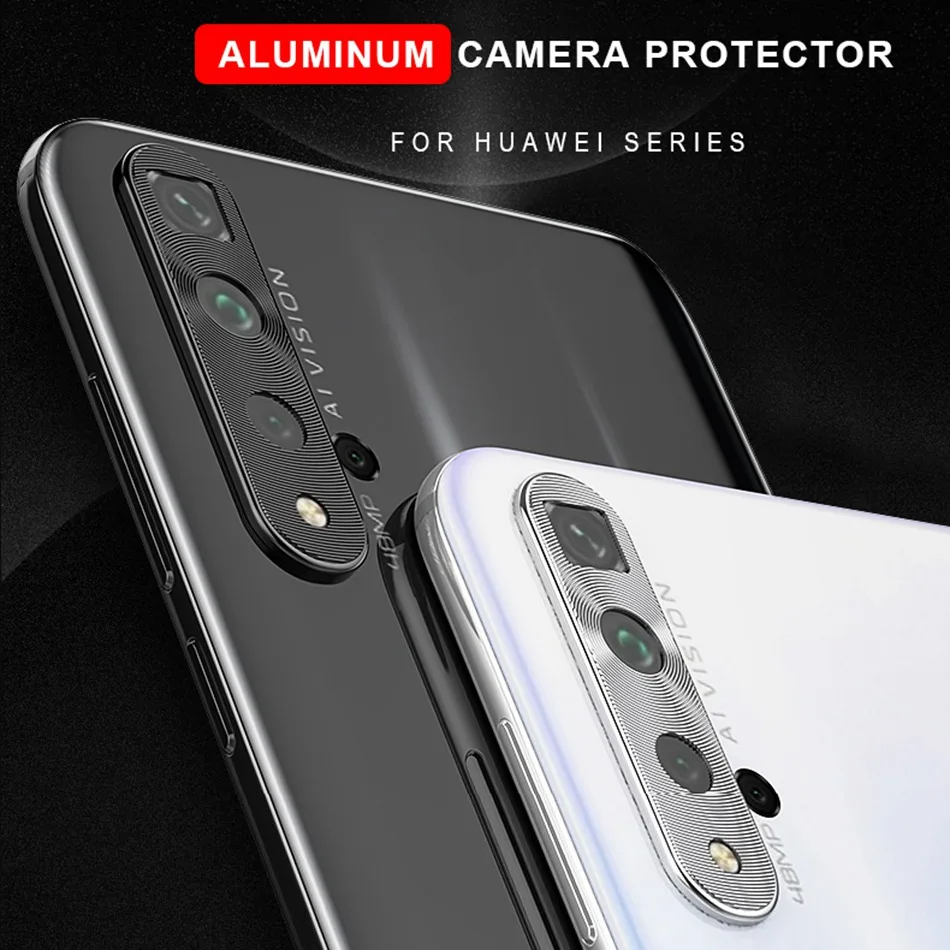Защита объектива камеры для Huawei P30 Lite Pro Mate 20 X Алюминиевый защитный чехол Honor 20i