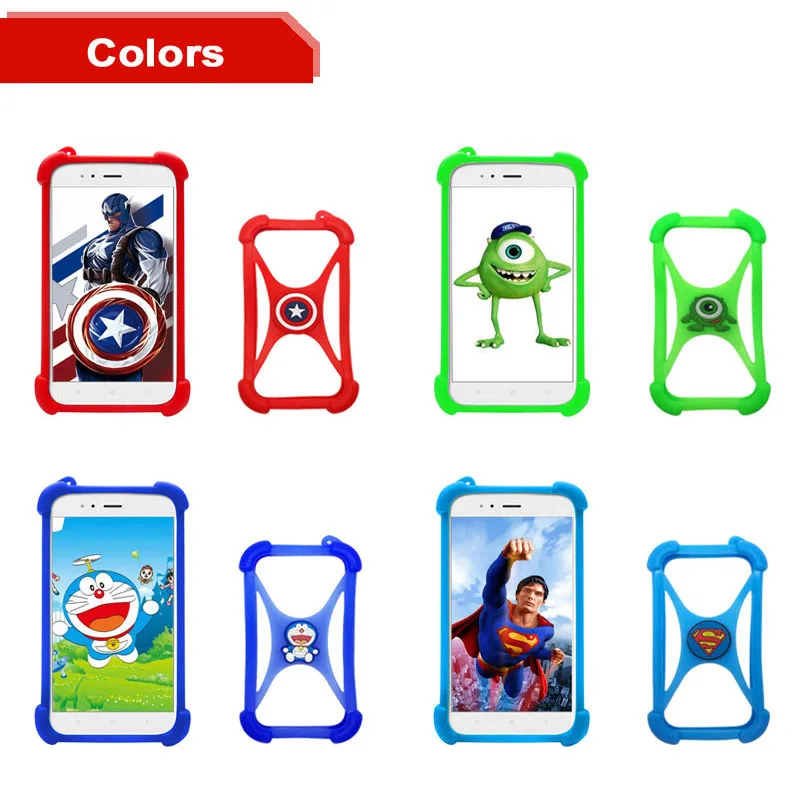 Чехол Jinga Fresh 4G мягкий мультяшный чехол для Joy/Pro универсальный из ТПУ Super Heros