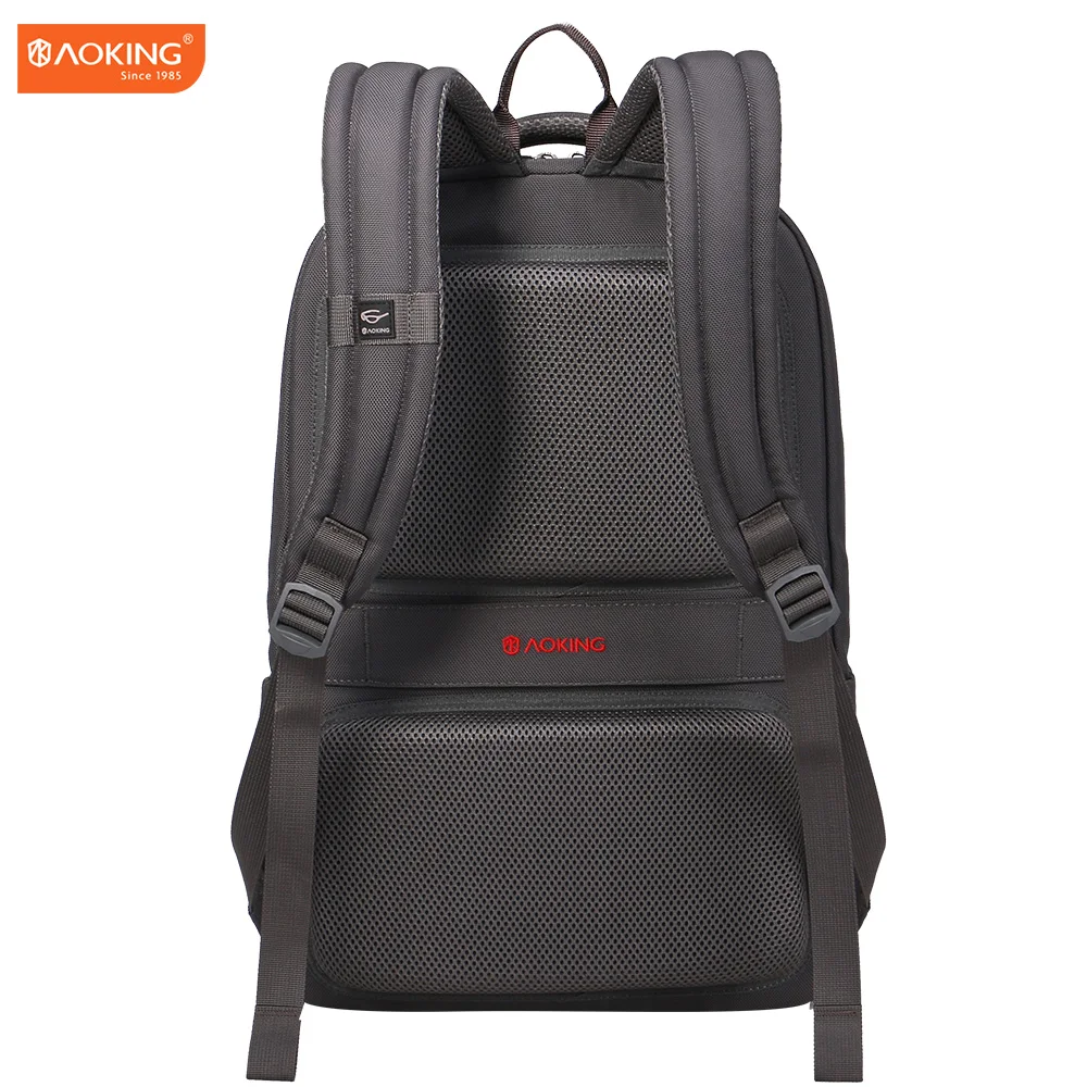 Aoking мужские рюкзаки анти вор Mochila для ноутбука компьютера квадратные сумки