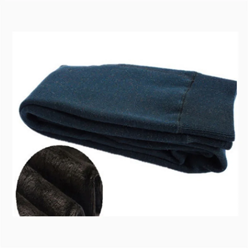dark green Новые зимняя одежда из меха ребенка Леггинсы для девочек Детские штаны детей толстых теплых Эластичная резинка на талии яркая хлопок в бархат Леггинсы для девочек - Цвет: dark green