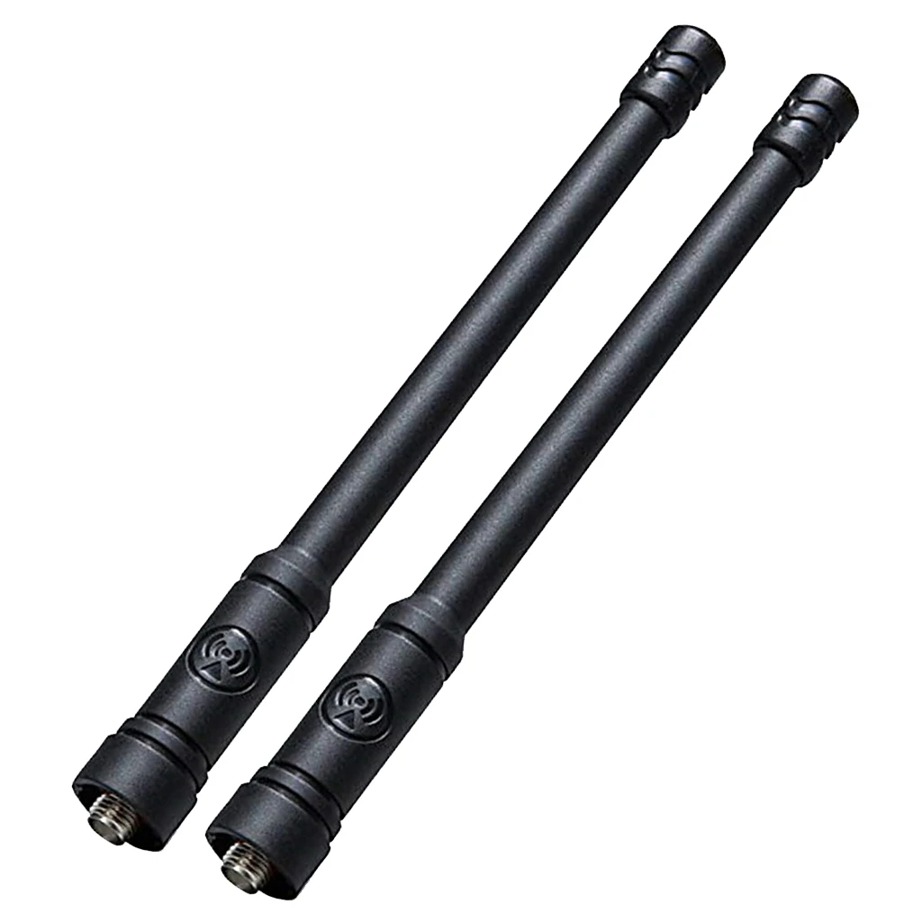2 шт. 16 дюймовая Выдвижная VHF/UHF (144/430 МГц) двухдиапазонная антенна SMA Female совместима