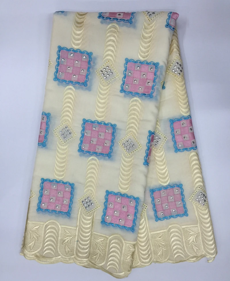 Новый швейцарский вуаль Кружево материалы Африканский хлопок Высокое качество