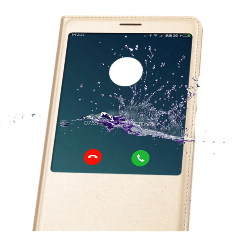 Роскошный кожаный флип-чехол для телефона, чехол для Xiaomi Mi Max Max2 Max 3, чехол для мобильного телефона, чехол с окошком спереди
