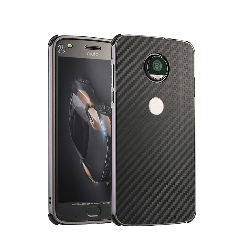 Роскошный Алюминиевый металлический каркас бампер чехол для Motorola MOTO G5 Plus Z2 Force Z