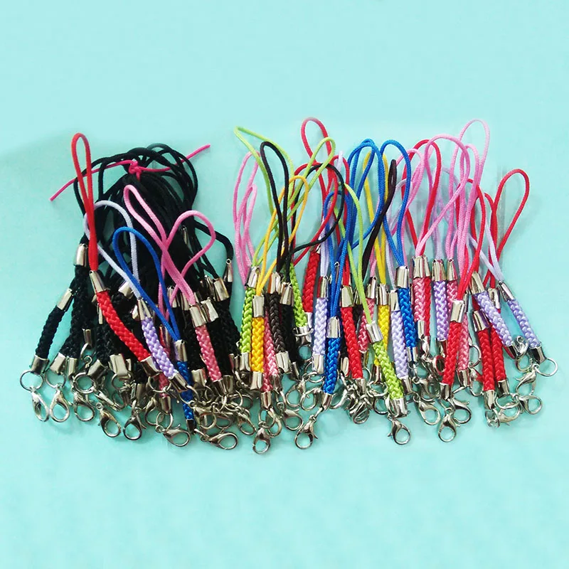Шнурок с кисточками ремешки для мобильных телефонов веревка брелок застежкой