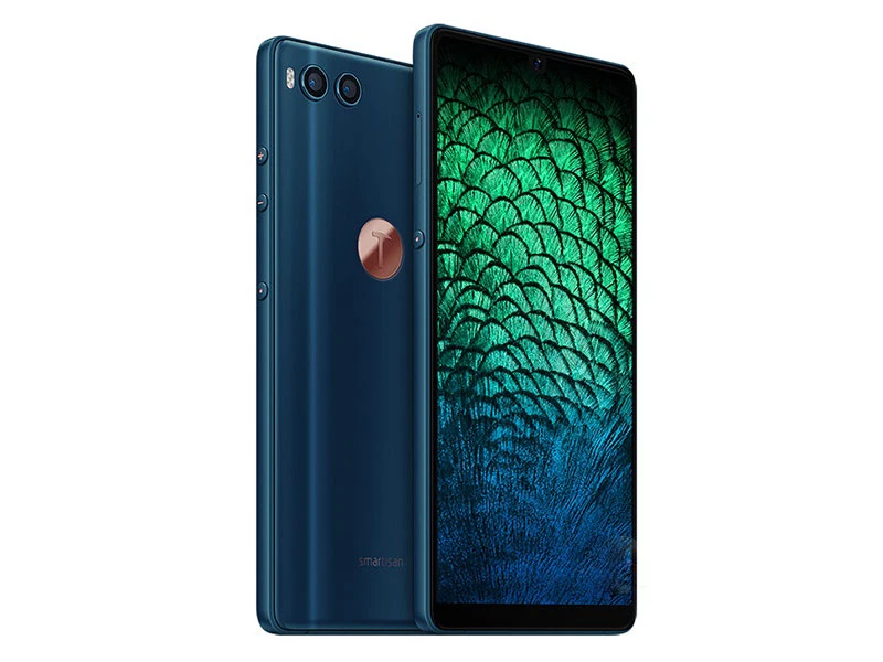 Смартфон Smartisan Nut R1 4G LTE экран 6 17 дюйма ГБ ОЗУ 128 Гб ПЗУ две SIM карты сканер отпечатка