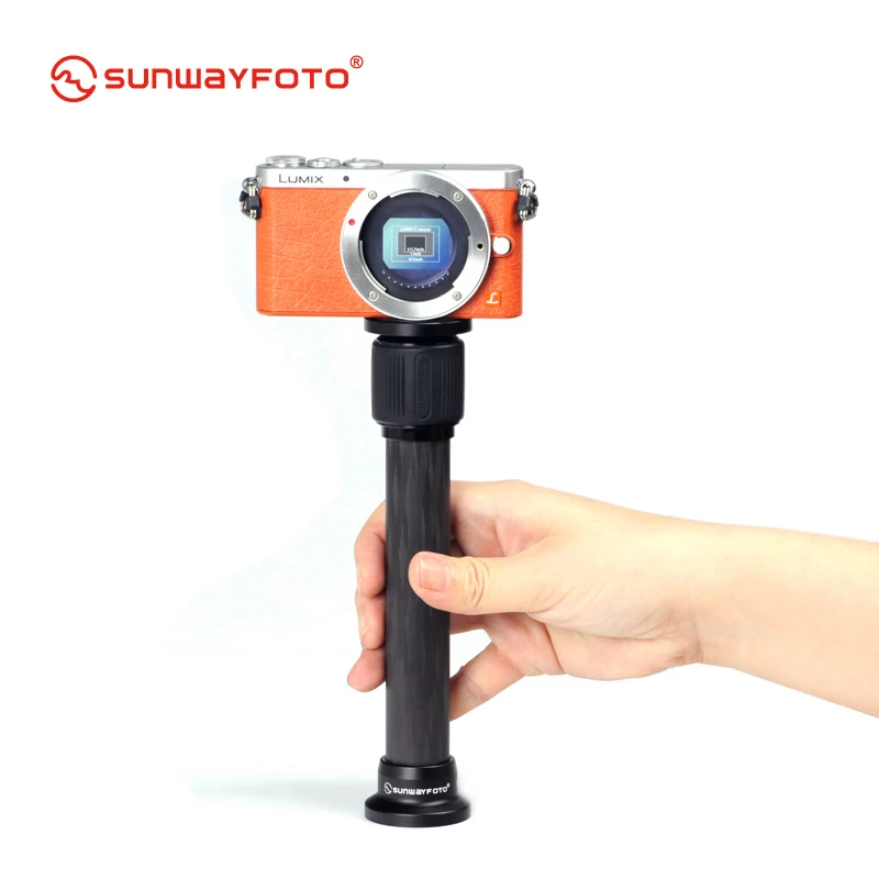 SUNWAYFOTO ET-01 удлинительная трубка для штатива 20 мм из углеродного волокна