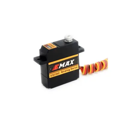 1 шт. Emax ES3302 12 4g Мини-сервопривод с металлической шестерней 9 мм | Игрушки и хобби