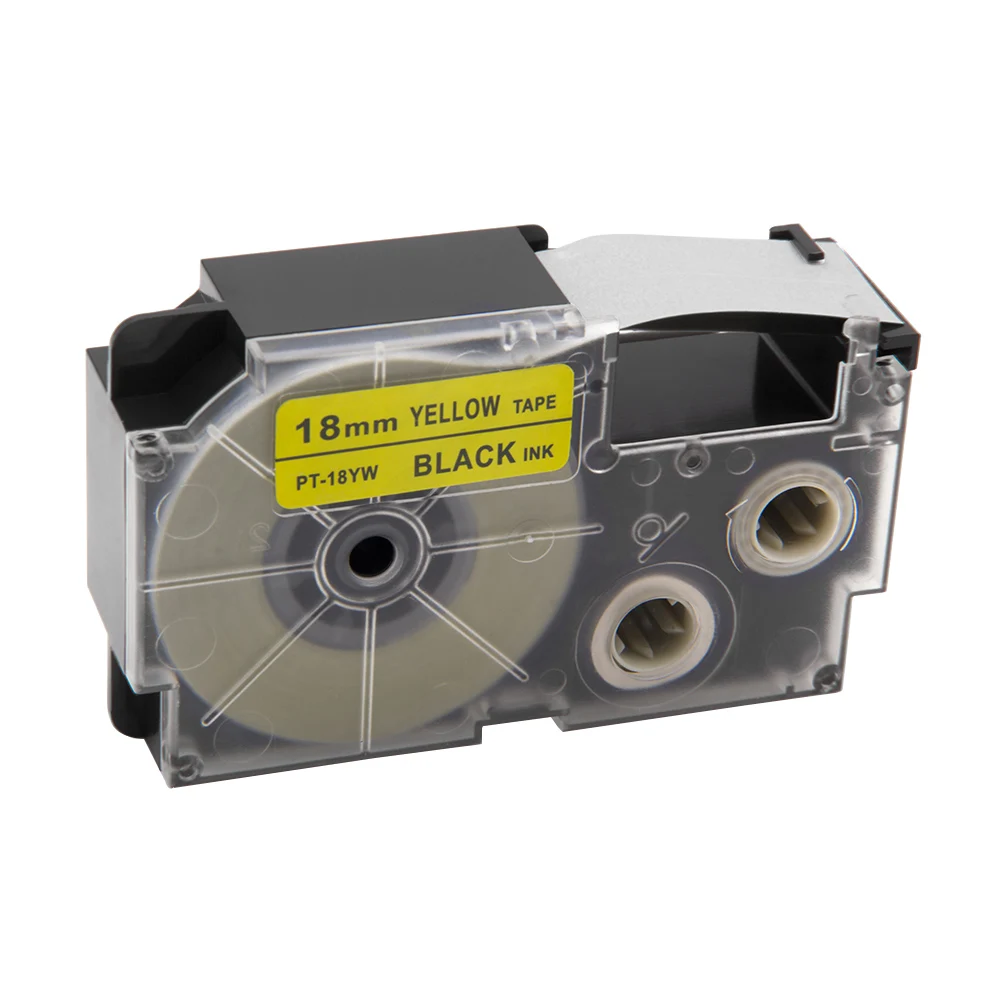 Absonic 6 шт. XR-18WE XR-18RD XR-18X XR-18YW XR-18GN 18 мм лента для маркировки совместимый для объектива с оптическими зумом Casio принтер KL-120 KL-HD1-IH KL-750 KL-780