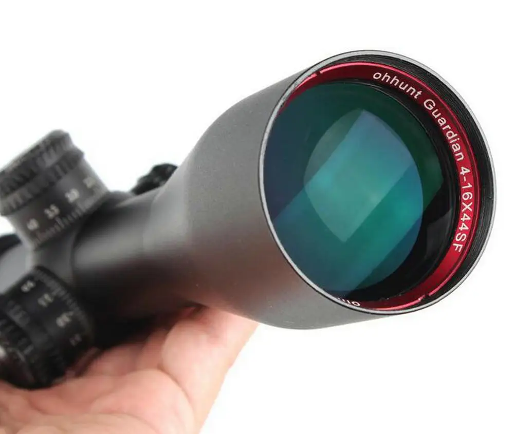 Тактический прицел ohhunt Guardian 4 16X44 SF для охотничьей винтовки 1/2 полумил Дот сетка