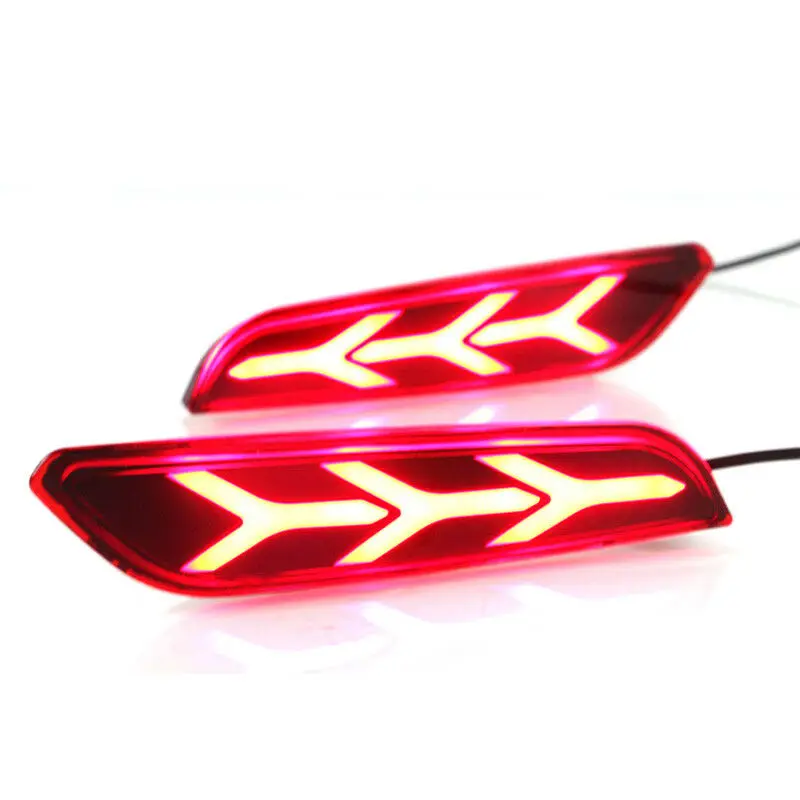 

LED Rear Bumper Reflector Fog Brake Turn Indicator Lights For Hyundai ix25 Creta 2017-2018