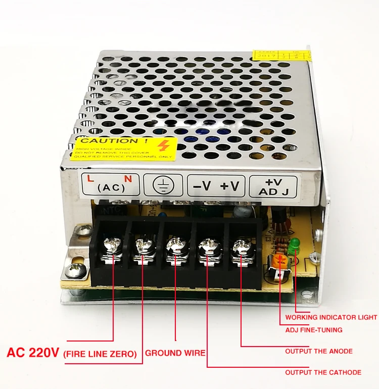 24V2A импульсный источник питания S 50W 24 DC24 регулятор DC питания|switch power|switching power