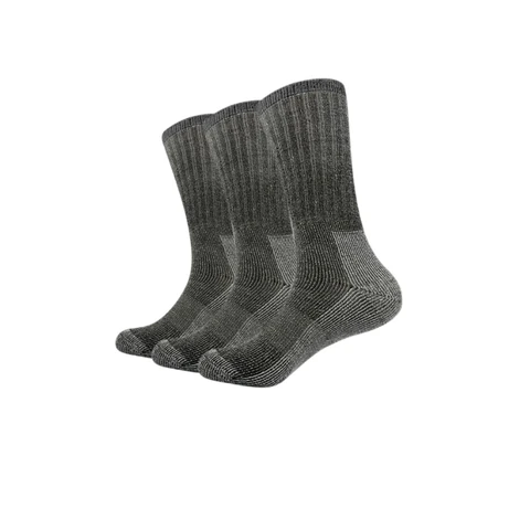 Носки мужские зимние из пар/упак. мериносовой шерсти, 3-носки выше колена