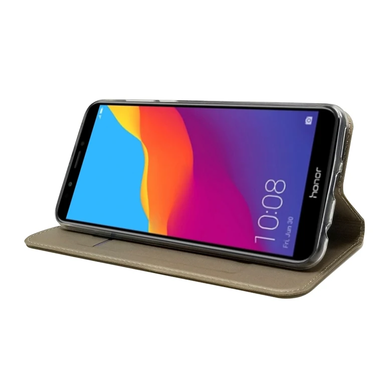 For Huawei Honor 7C Case Flip Wallet PU Leather Back Cover Phone AUM-L41 5.7 inch Russian Version Coque | Мобильные телефоны и