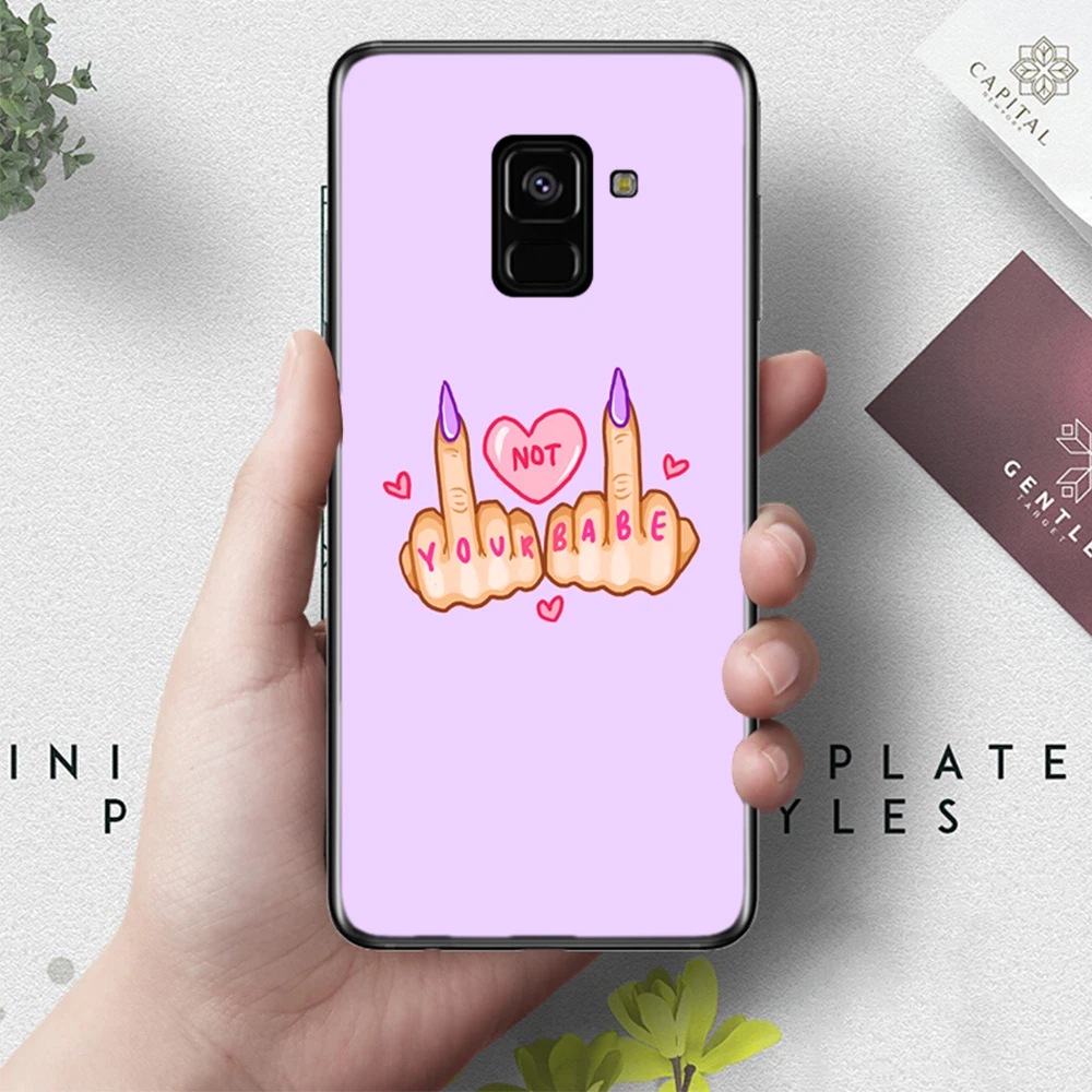 2 Girly пастельных ведьмы специальный силиконовый чехол для samsung A2 Core A3 A5 A6 плюс A7 A8 A9 A10 A30 A50 A60 A70 A10S A30S A50S A70s - Цвет: 2
