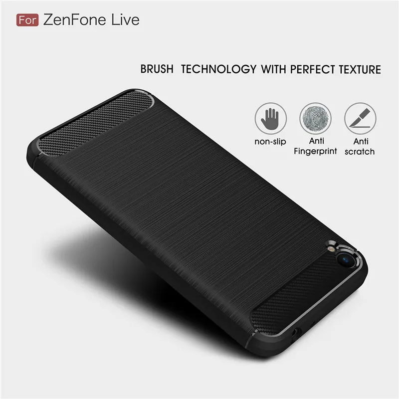 For Asus Zenfone Live ZB501KL phone case luxury TPU Silicone Back cover A007 protective Bag |