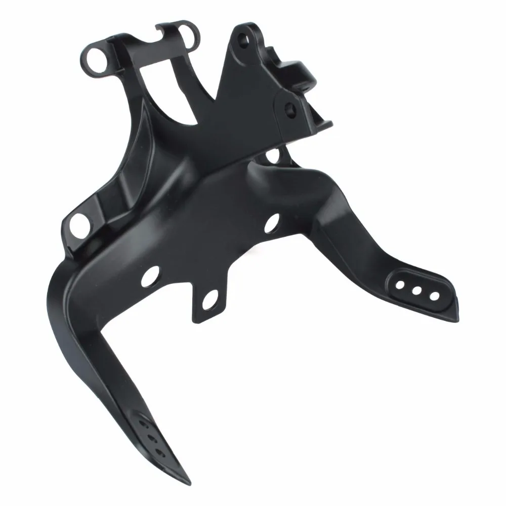 Черный передний верхний обтекатель Cowling фары держатель кронштейна для Yamaha YZF R1 2009