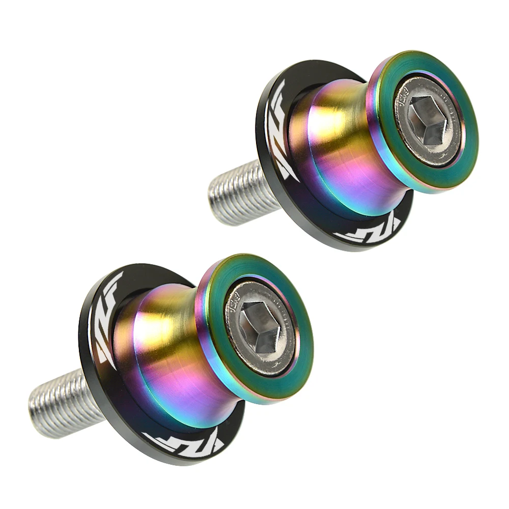 Для YAMAHA YZF R15 R6 R6S R25 R3 YZF600 YZF600R YZF1000 YZF750R катушки Swingarm ползунок стенды винты