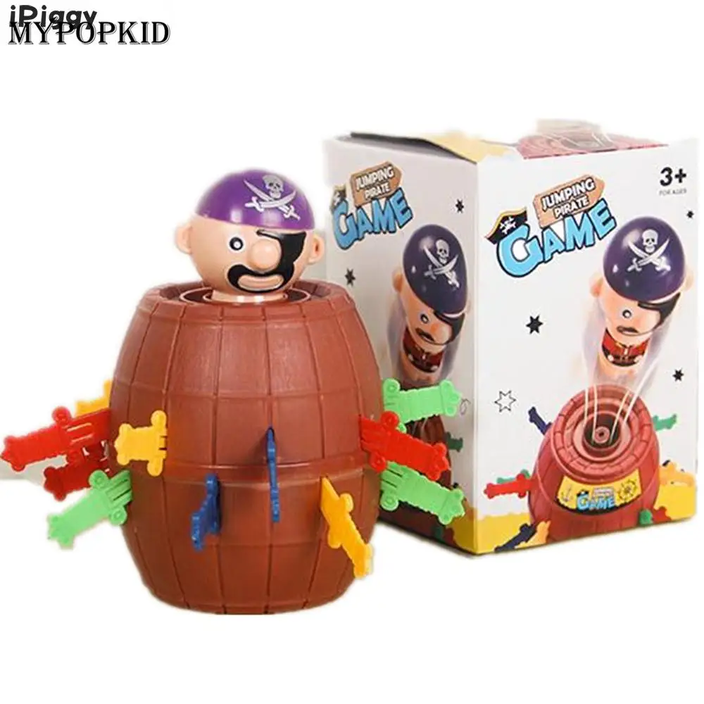 IPiggy игрушка Забавный трюк Новинка хитроумная игра &quotПиратский бочонок&quot для
