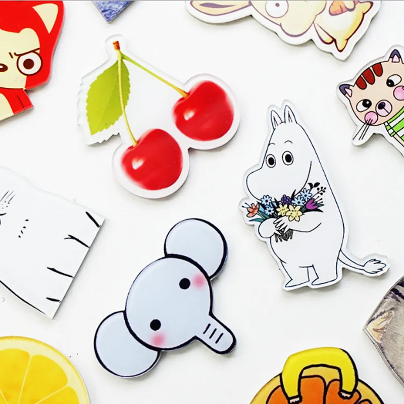 4 шт. японские и Южно корейские Мультяшные значки акриловые для рюкзака Значки