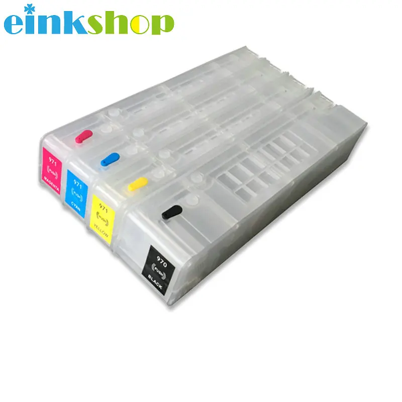 Einkshop пустой многоразовый картридж для hp 972 973 974 975 XL с чипом HP Officejet Pro 352dw 377dw 477dn