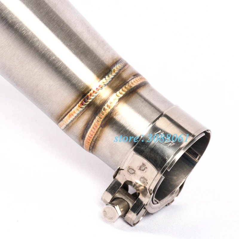 Выхлопной глушитель для мотоцикла Yamaha R6 YZF 2006 2016 модифицированный соединитель из