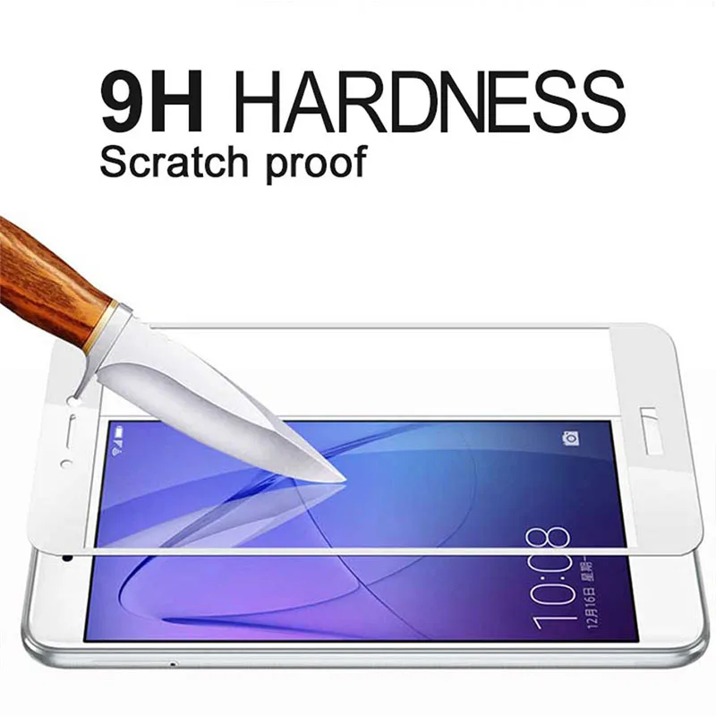 HD полноэкранное стекло для huawei p8 p9 mate8 mate9 p10 p10lite закаленное есть Шелковый экран с