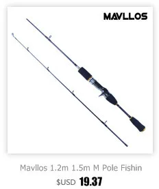 Mavllos Рыболовные удочки Камуфляж M MH 2 Советы Кастинг Спиннинговые удочки 1.8M 2 Секция быстрого действия Углеродное литье прядильное колесо стержень