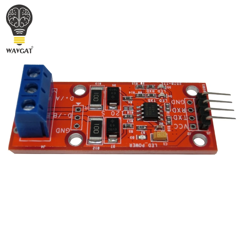 Модуль WAVGAT MAX3485 модуль TTL в RS485 аксессуары для разработки микроконтроллера|ttl to rs485