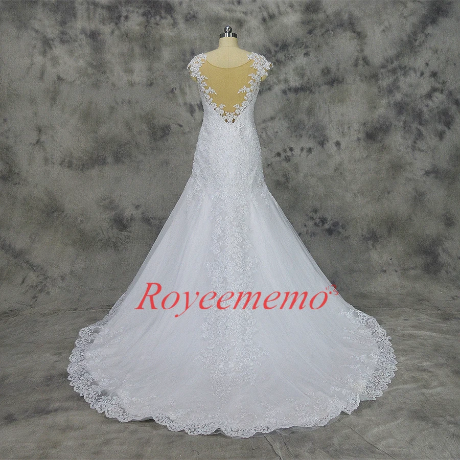 Свадебное платье Русалка с рукавами крылышками и бисером 2017|bridal gown|wedding gownswedding dress