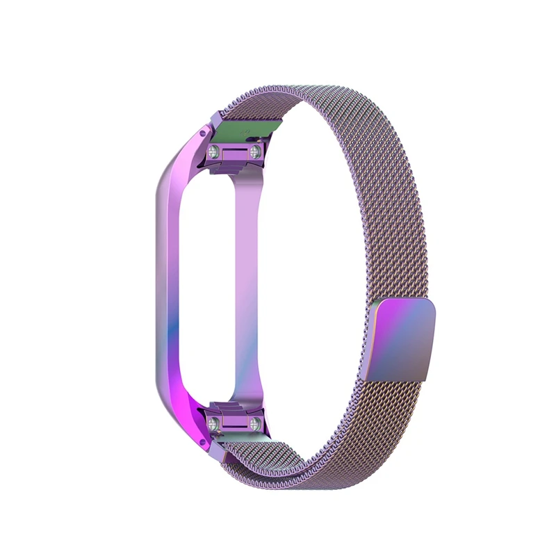 YUEDAER металлическая Миланская петля для samsung Galaxy Fit e SM-R375 ремешок магнитные розовые ремни для Galaxy Fit e Fite аксессуары
