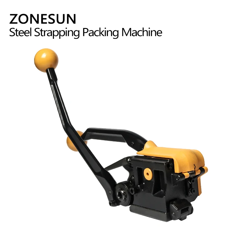 ZONESUN A333 Ручной Стальной обвязочный инструмент стальной ленточный для упаковки