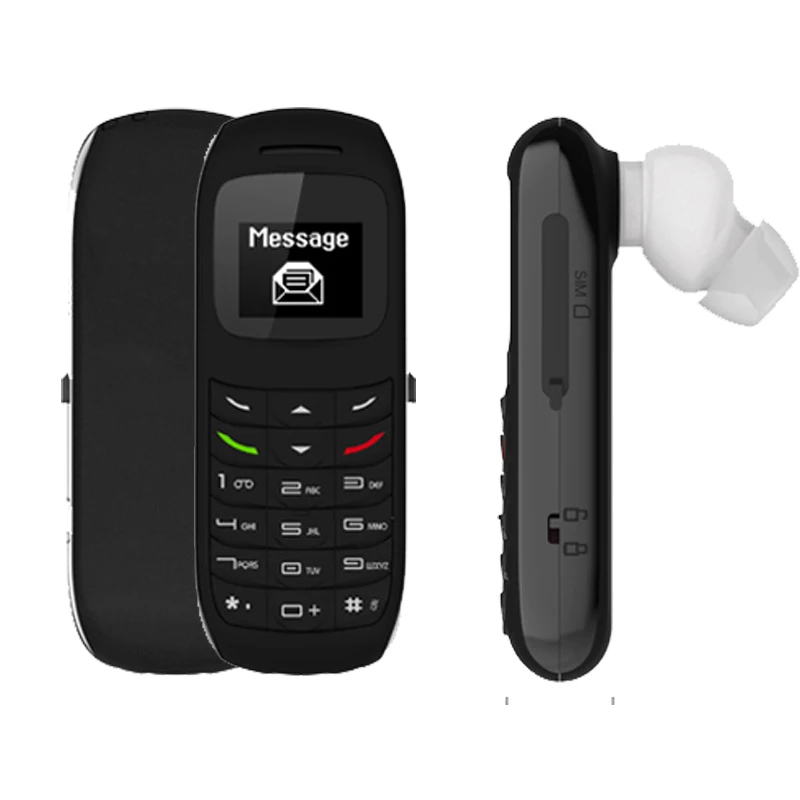 Fsmart BM70 супер маленький мини телефон Волшебная звуковая стерео гарнитура GSM сеть