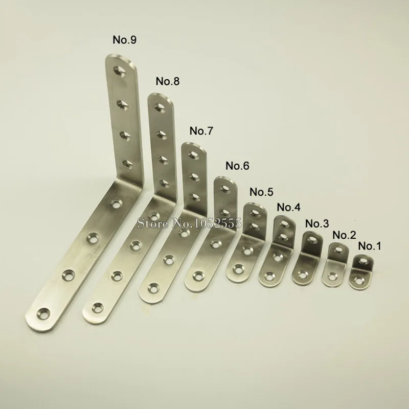 100 шт. 40*40*17 мм нержавеющая металлическая отделка|angle bracket|stainless steel angle bracketsteel bracket |