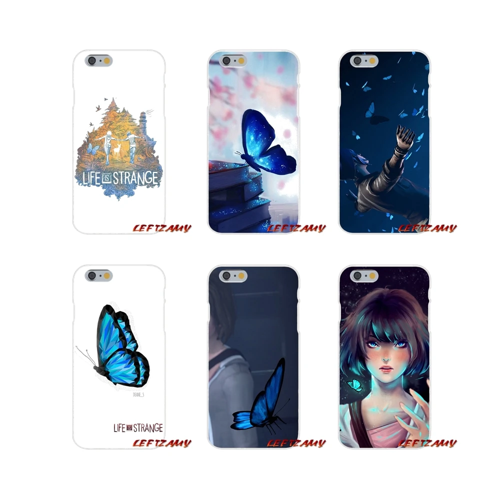 Гибкий силиконовый чехол для iPhone X XR XS MAX 4 4S 5 5S 5C SE 6 6S 7 8 Plus ipod touch Life Is stranna butterfly |