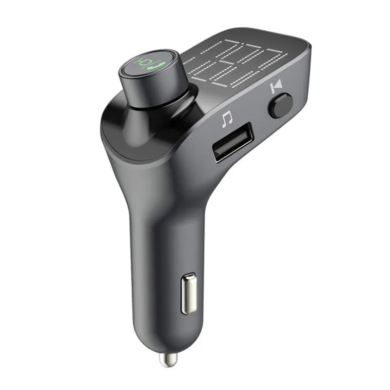 Автомобильный комплект jajabor с Bluetooth громкой связью V5.0 беспроводной fm передатчик 3