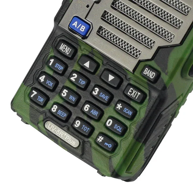 Портативная рация Baofeng UV-5R Plus Двухдиапазонная двухсторонняя радиосвязь 5 Вт 128