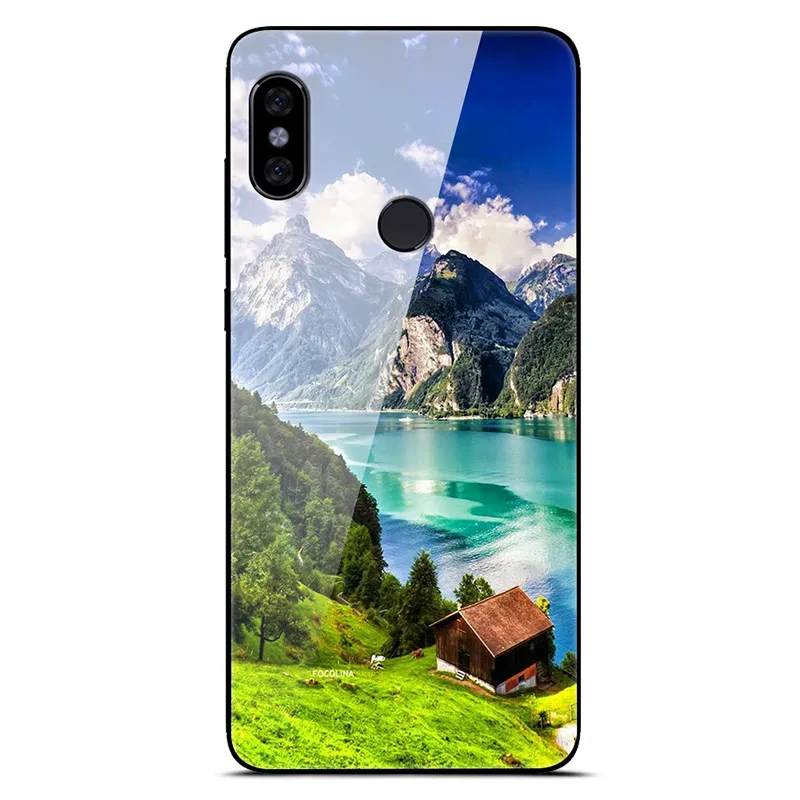 29 Чехол для Xiaomi mi A2 Lite из закаленного стекла с изображением планеты космос, чехол для задней панели, чехол для Xiaomi mi A2 Lite, чехол для телефона Red mi 6 Pro 6Pro - Цвет: 29