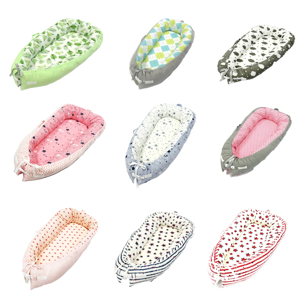  Newly Safe Soft Comfortable Best Protection For Baby Cotton Uterus Bionic Bed Portable Removable And Washable Newborn | Мать и ребенок