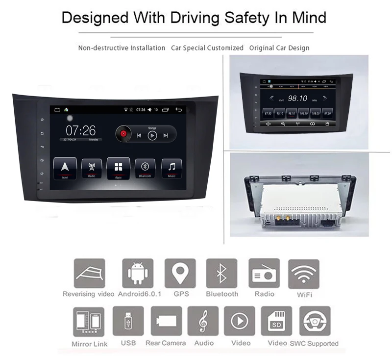 Автомобильный dvd плеер на основе Android для Benz E Class W211 Audio 20 CD CLS W219 GPS навигационная