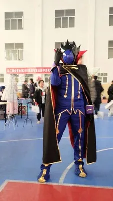 Код Geass Маскарадная маска ZERO FRP Маска Косплей Опора Хэллоуин ужасная подарок