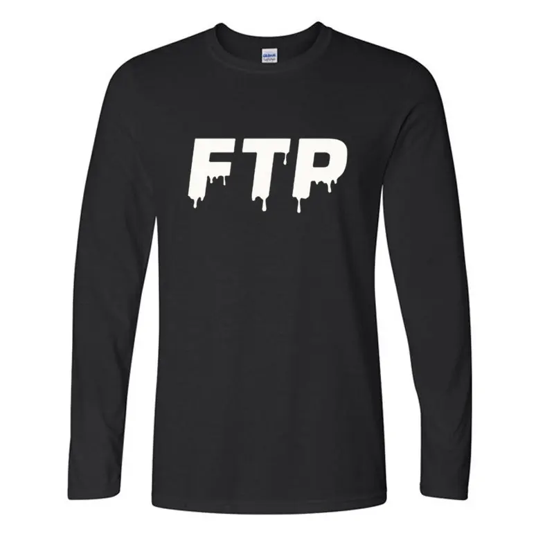 FTP модные футболки для мужские с принтом конструкции рубашка хип-хоп Стиль новый