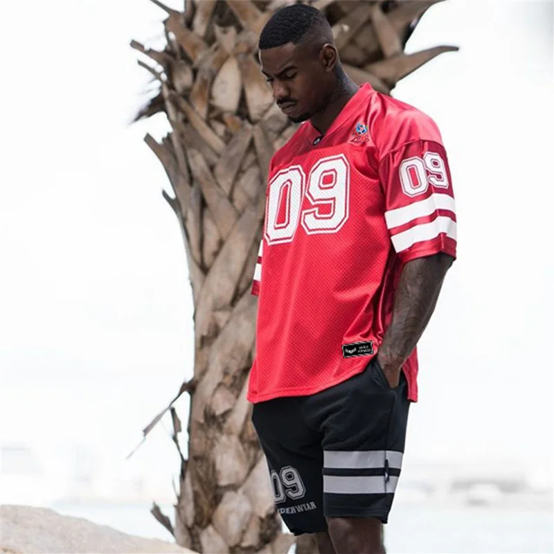 Футболка мужская быстросохнущая с коротким рукавом и принтом - купить по