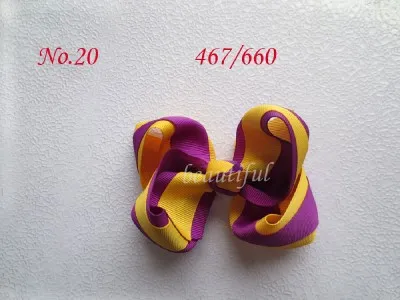50 шт. Новинка Весна и Лето 2015 высокое качество Grosgrain ленты аксессуары для волос 4